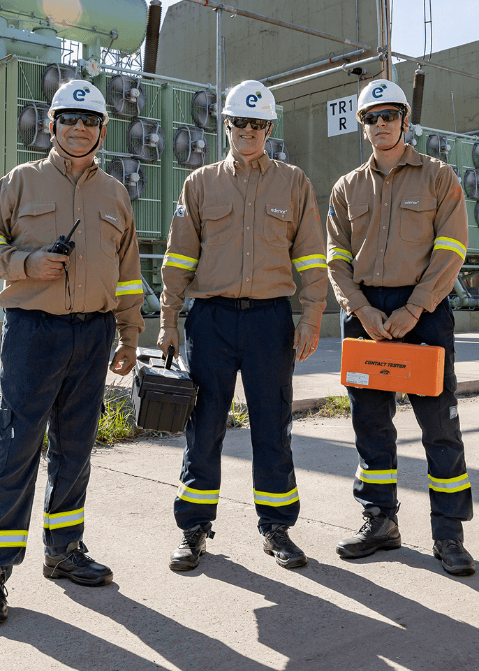 Trabajá en
**edenor**